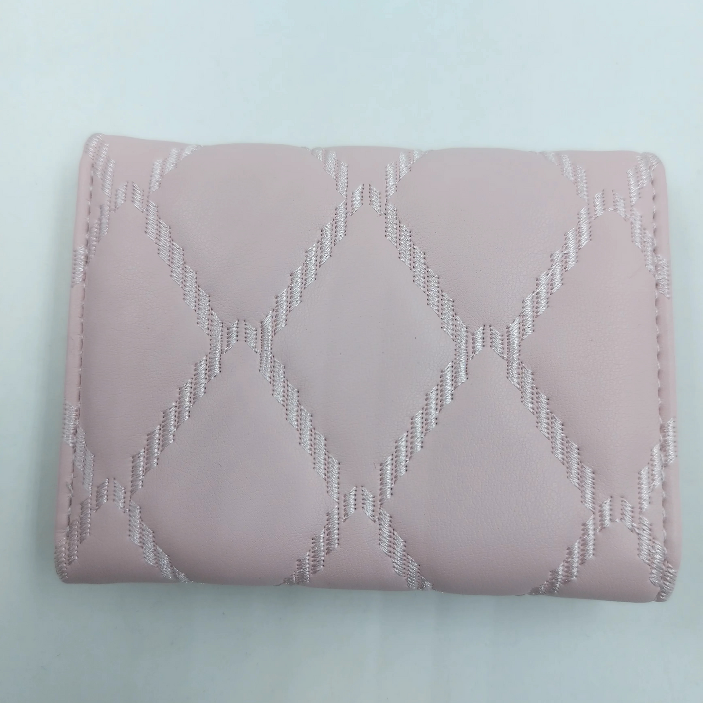 Textured Three Fold Wallet for Women